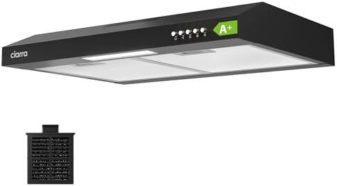 60cm Visor Cooker Hood Undercabinet Hoods Wall Mounted Kitchen Extractor Fan 600mm Top Vented Range Hood