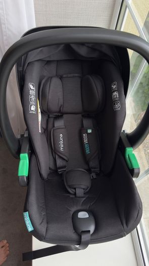 Miniuno Recliniie i-Size R129 Car Seat Black