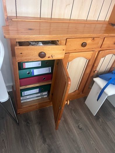 Solid Oak Unit
