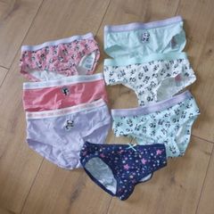 x7 Bundle - Girls Knickers - Size - 5-6 Years