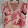 Shein v-neck knitted vest Image 3