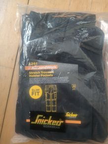 Snickers trousers Slim Fit All around size 192 black sealed