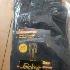 Snickers trousers Slim Fit All around size 192 black sealed