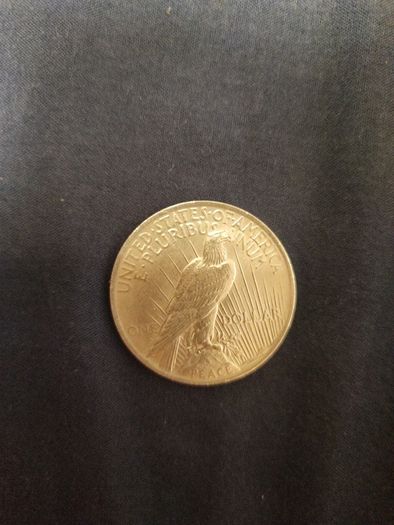 silver 1 Dollar USA