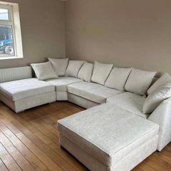 Bishop Ushape Corner Scatter and Fullback Sofa