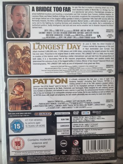 War Movie 3 Dvd Set