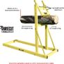 Folding Log Buddy Log Saw Horse Smart Holder Bench Chainsaw Image 3