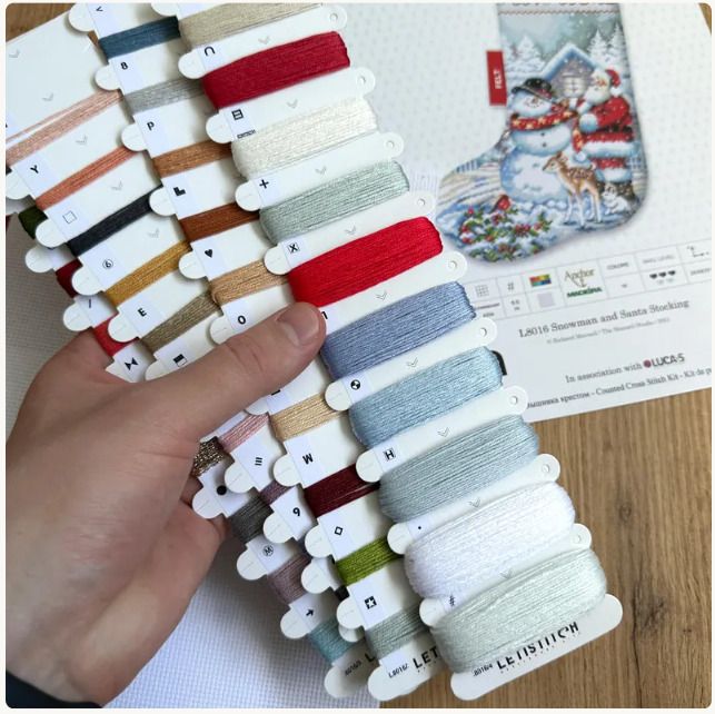 Cross Stitch Christmas Stocking Kit