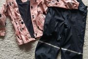 Kids Rain Trousers with braces &amp; Rain Jacket 2-4 years (98/104)