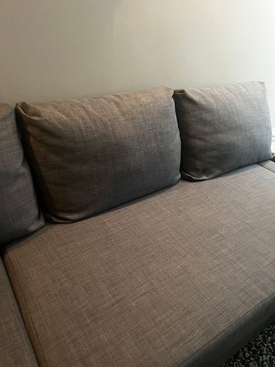 Grey Corner Sofa Bed with Storage - Excellent Condition