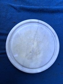 Vintage marble centre piece on raised legs