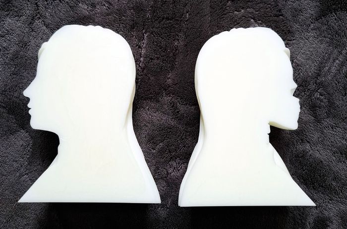 Handcrafted Hel Bookends Norse Mythology Shelf Decor