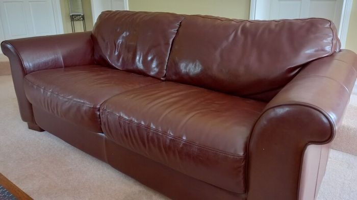 3 + 2 Seater Leather Sofa