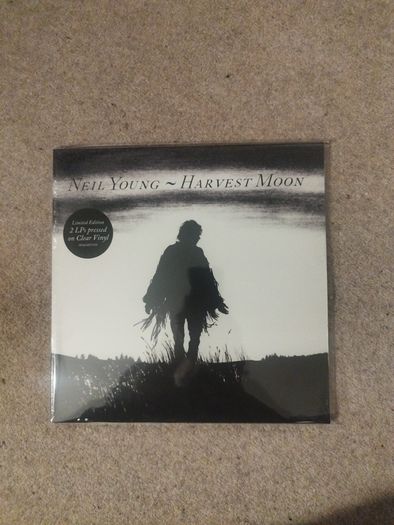 Neil Young Harvest Moon 2lp Clear vinyl