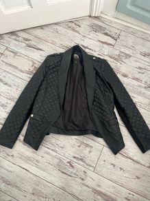 river island faux leather jacket