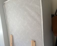 Single bed base and matching headboard