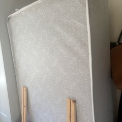 Single bed base and matching headboard