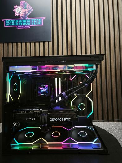 Brand New! Brookwood Tech Gaming PC BUILD! RTX5070Ti/Ryzen 9800X3D/32GB DDR5/2Tb