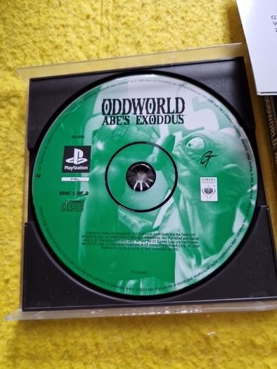 Oddworld Abe s Exoddus PlayStation1 ps1 PlayStation2 ps2 games Original