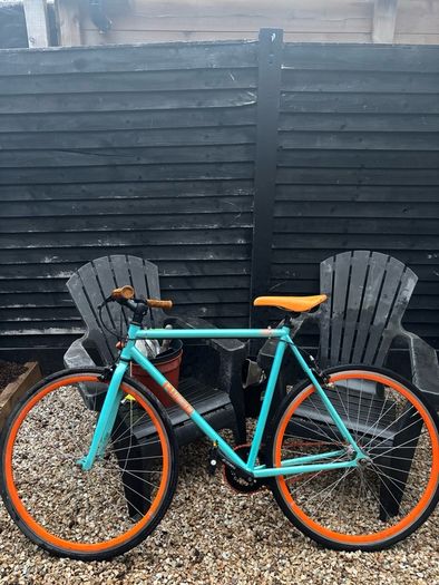 Blue Urban Bike