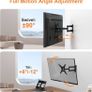 NEW SALE | GB1008-2 TV Wall Bracket for 13-43 inch TVs, TV Wall Mount for Flat & Curved TV, VESA 75x75MM to 200X200mm, up to 20KG, Tilt Image 2