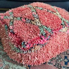 Moroccan Rug Footstool