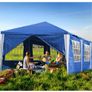 3 x 9 m UV Protection Gazebo Party Tent with 8 Side Panels, Marquee Garden, Market, Wedding and Waterproof Party Tent Image 6