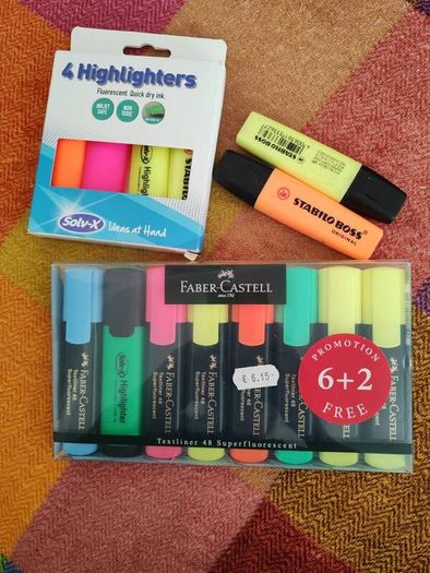 highlighters