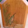 A Pair of Art Deco Hand Painted Wooden Bookends Image 9