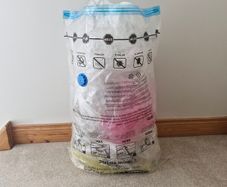 Vacuum pack storage bags