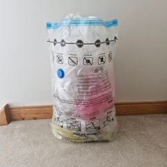 Vacuum pack storage bags