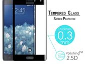 Full Curved 3D Tempered Glass Protector For Samsung Note Edge N9150 - Black