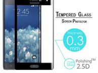 main image for ad Full Curved 3D Tempered Glass Protector For Samsung Note Edge N9150 - Black
