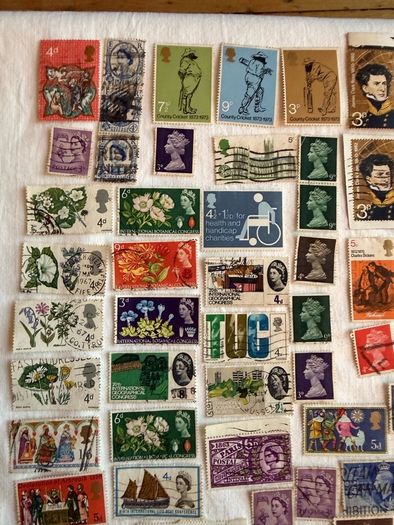 British pre decimal stamp collection