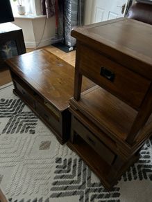 Matching Coffee and 2x side tables