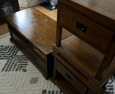 Matching Coffee and 2x side tables