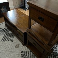 Matching Coffee and 2x side tables