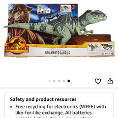 Giganotosaurus dinosaur