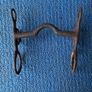 Antique hand wrought iron horse bridle mouth bit Image 6