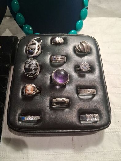 4 X Vintage Jewellery Display Stands