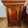 Solid Wooden King Bed & Matching bed side Lockers Image 8