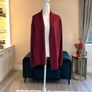 Ladies Long Sleeved Wine Cardigan from Dunnes Stores. Size Large UK 14-16 / EU 42-44 Image 5