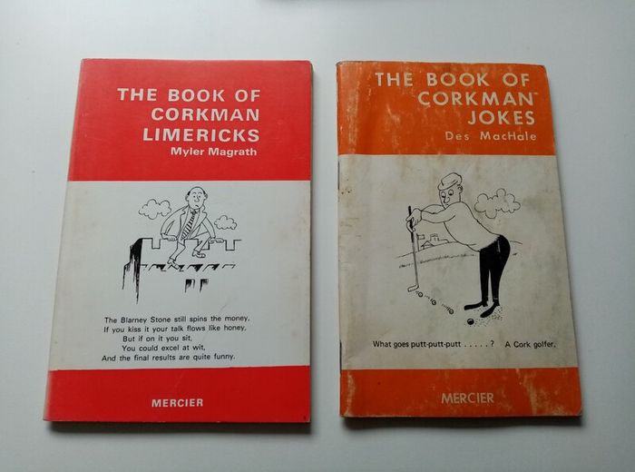 Vintage Corkman Books - Book of Corkman Limericks - Book of Corkman Jokes
