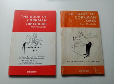 Vintage Corkman Books - Book of Corkman Limericks - Book of Corkman Jokes