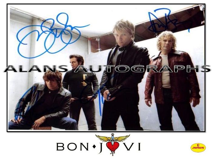 Bon Jovi Autographs