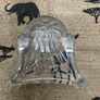 Waterford Crystal Fan-Cut Mantel / Desk Clock  Roman Numerals Image 3