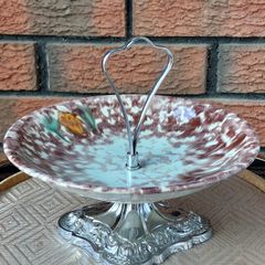 Antique Tidbit/Sandwich/Cake Platter