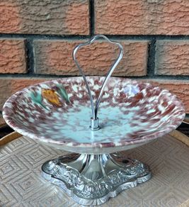 Antique Tidbit/Sandwich/Cake Platter