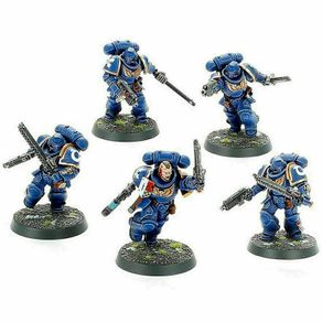 warhammer 40k 5 assault intercessors monopose