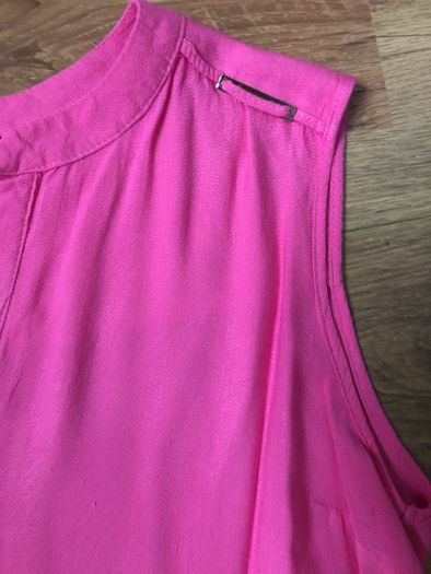 Pink Sleeveless Blouse